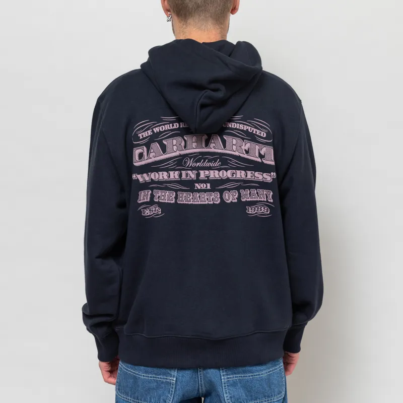 Carhartt WIP Hooded 3 One 3 Sweatshirt Deep Night