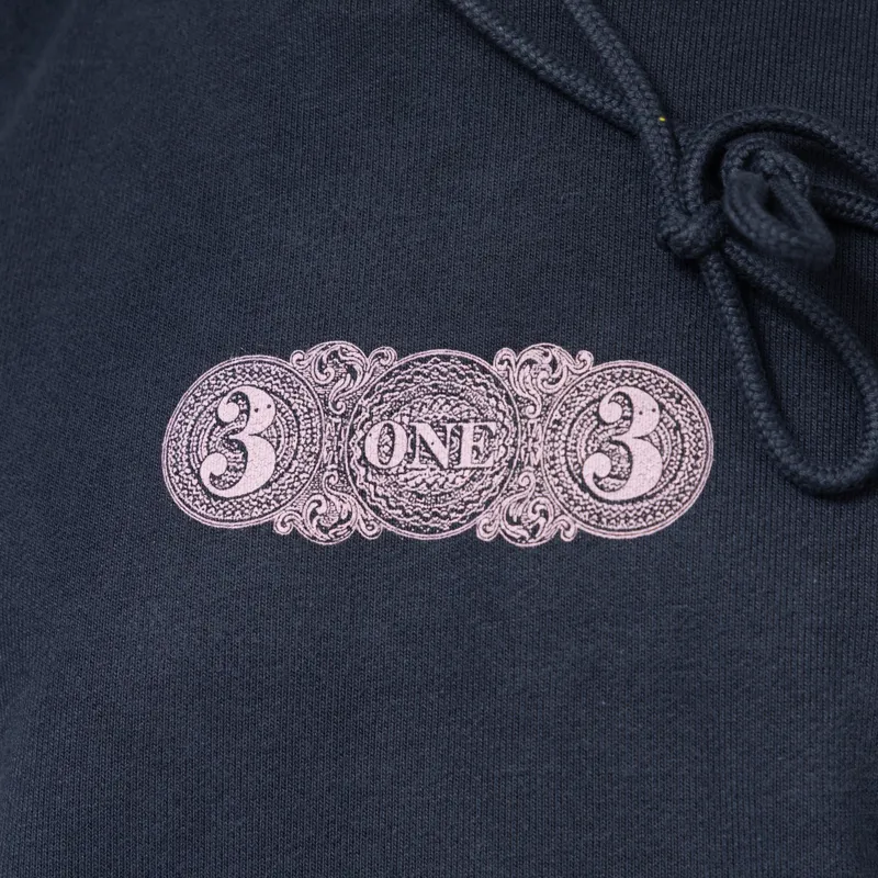 Carhartt WIP Hooded 3 One 3 Sweatshirt Deep Night-8