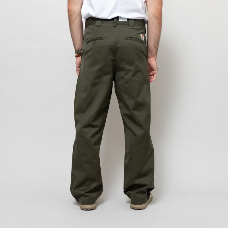 Carhartt WIP Craft Pant Cypress Rinsed Denison Twill-3