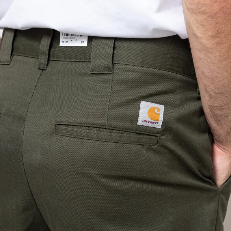 Carhartt WIP Craft Pant Cypress Rinsed Denison Twill-6