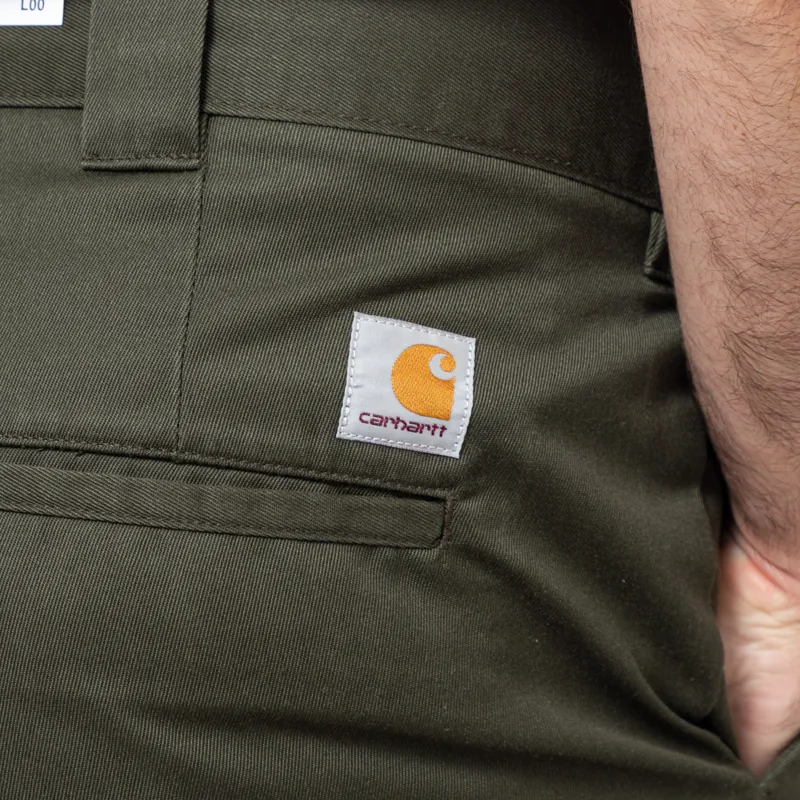 Carhartt WIP Craft Pant Cypress Rinsed Denison Twill-8