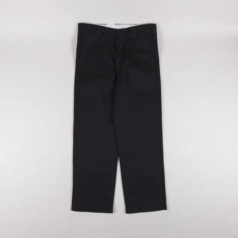 Carhartt WIP Craft Pant Black Rinsed Denison Twill-1