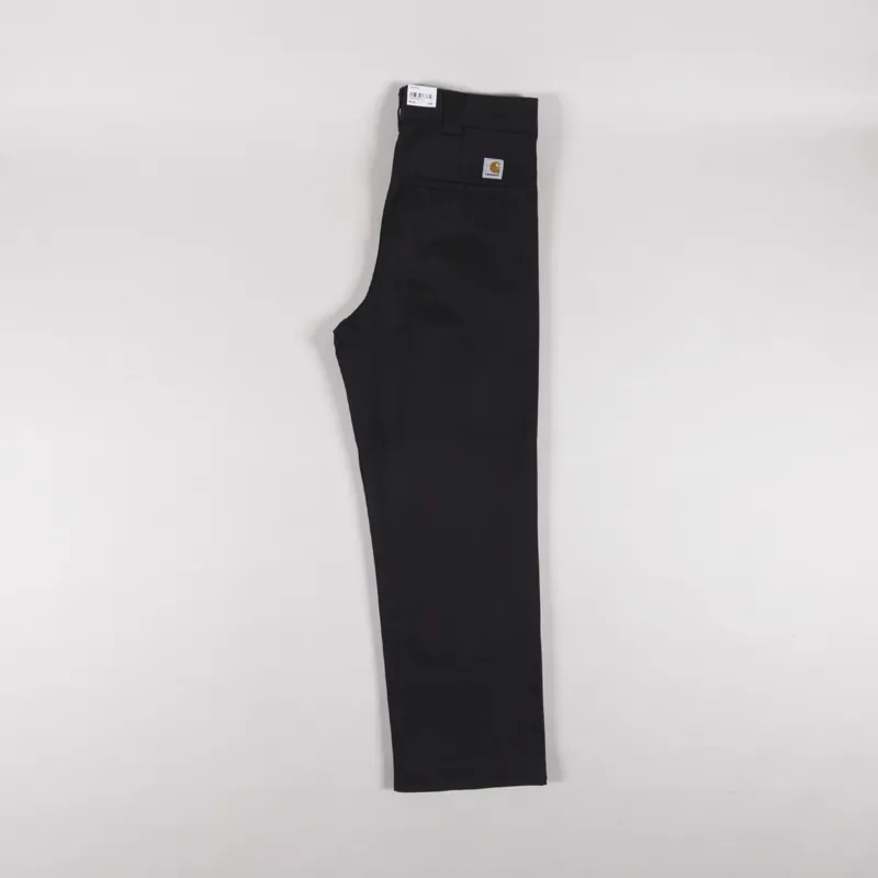 Carhartt WIP Craft Pant Black Rinsed Denison Twill-2