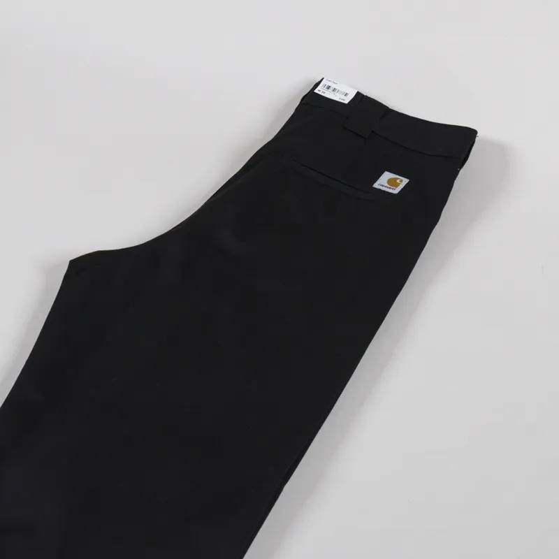 Carhartt WIP Craft Pant Black Rinsed Denison Twill-5