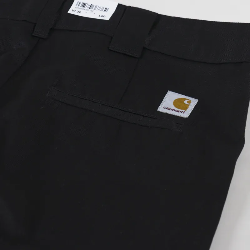 Carhartt WIP Craft Pant Black Rinsed Denison Twill-6