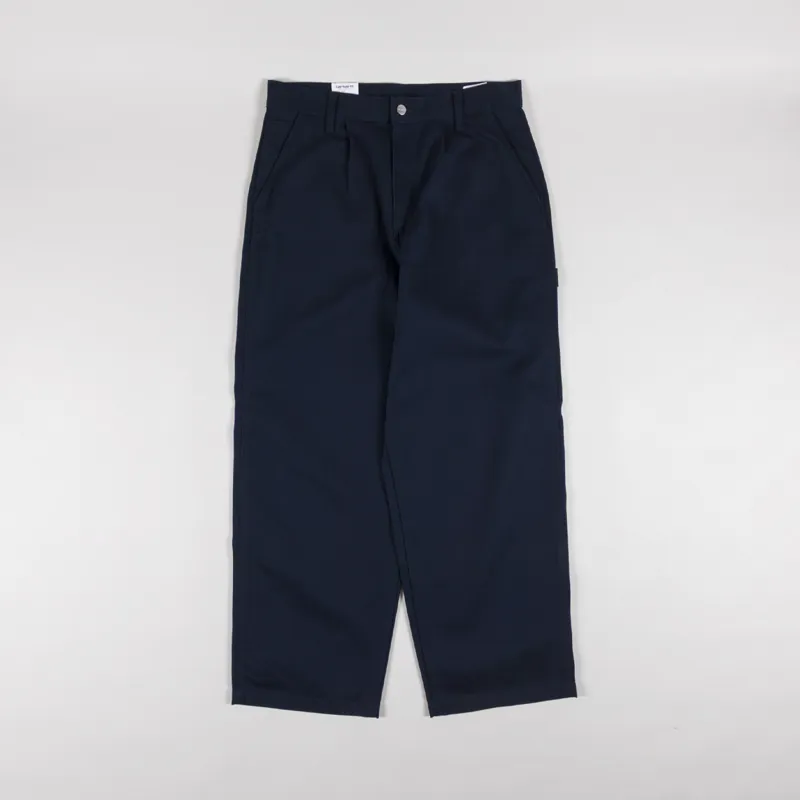 Carhartt WIP Holden Pants Deep Night Rigid-1
