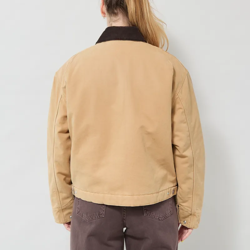 Carhartt WIP Womens OG Detroit Jacket WIP Dusty H Tobacco-2
