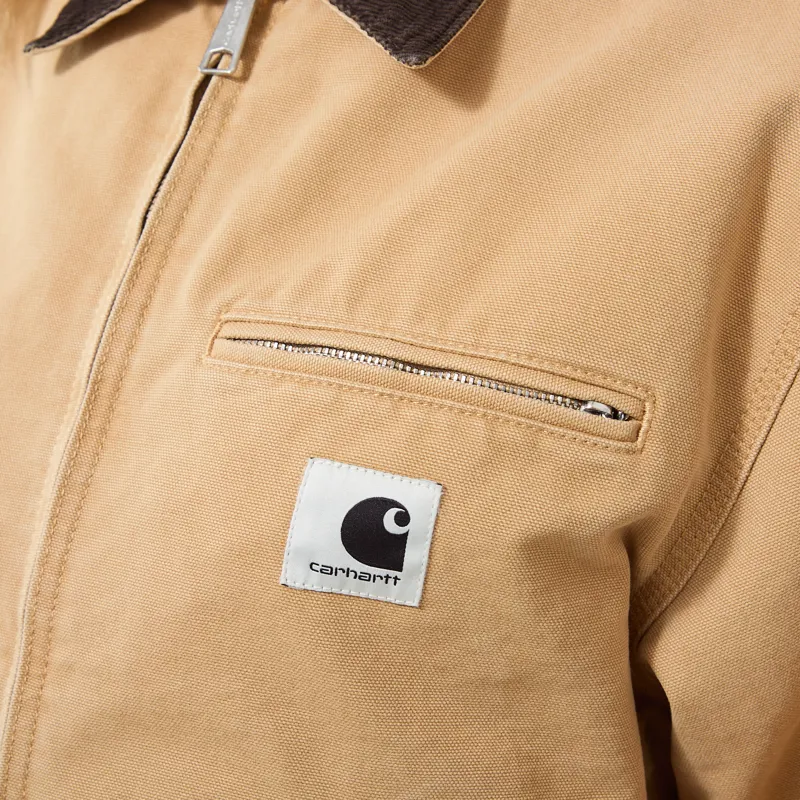 Carhartt WIP Womens OG Detroit Jacket WIP Dusty H Tobacco-4