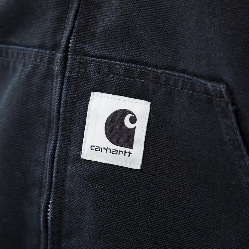 Carhartt WIP Womens OG Active Jacket Black Stone Canvas-6