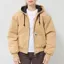 Carhartt WIP Womens OG Active Jacket WIP Dusty H Stone Canvas