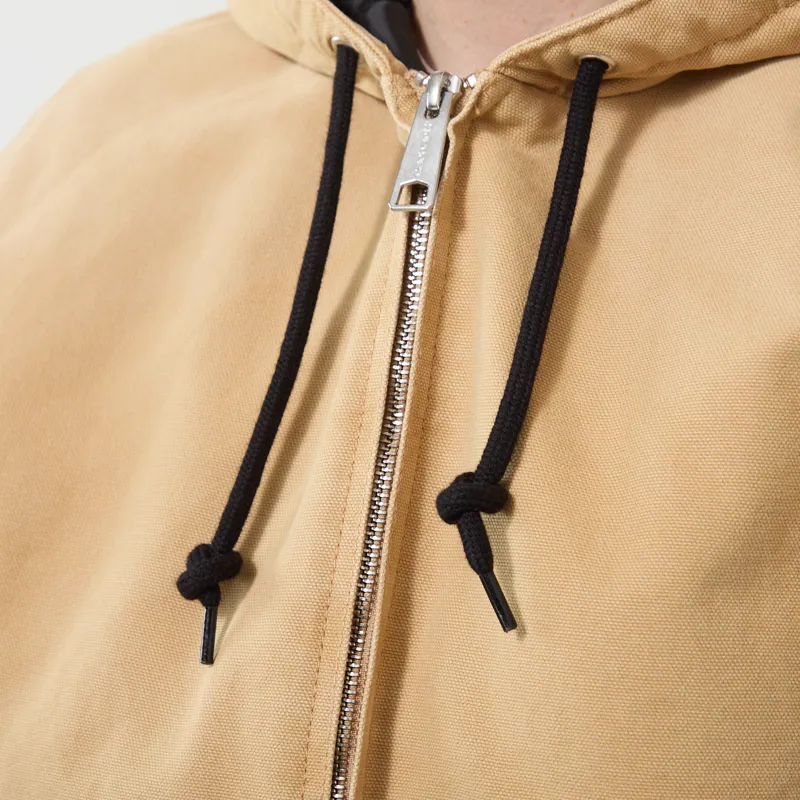 Carhartt WIP Womens OG Active Jacket WIP Dusty H Stone Canvas-4