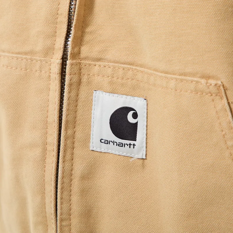 Carhartt WIP Womens OG Active Jacket WIP Dusty H Stone Canvas-5