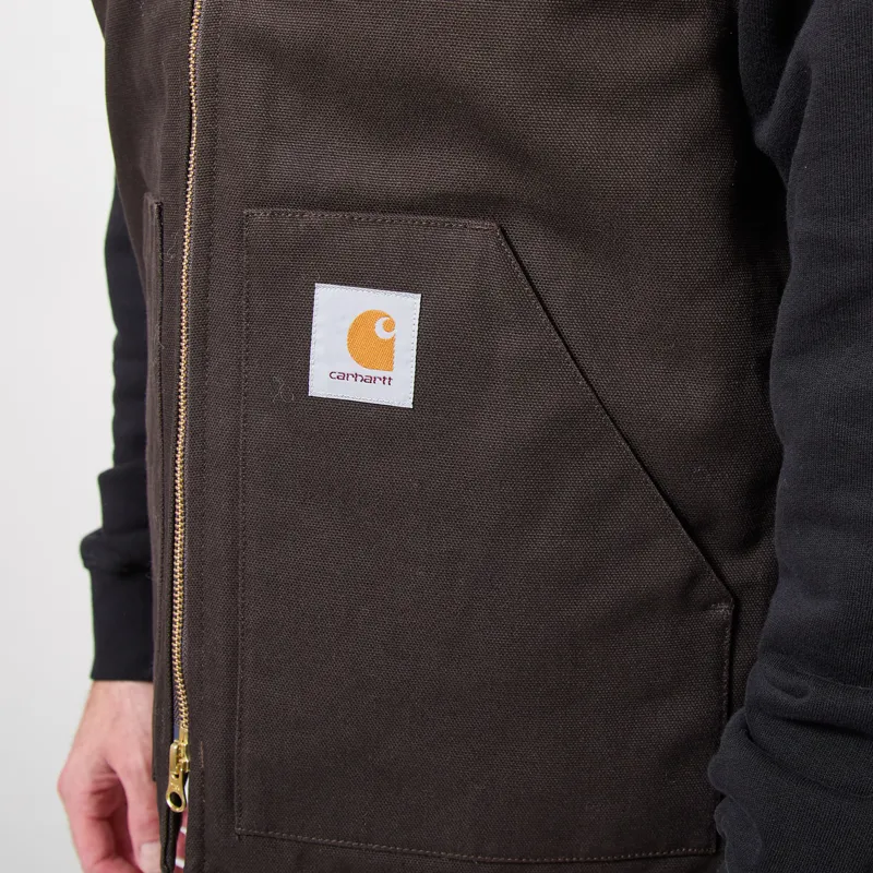 Carhartt WIP Classic Vest Tobacco Rigid-8