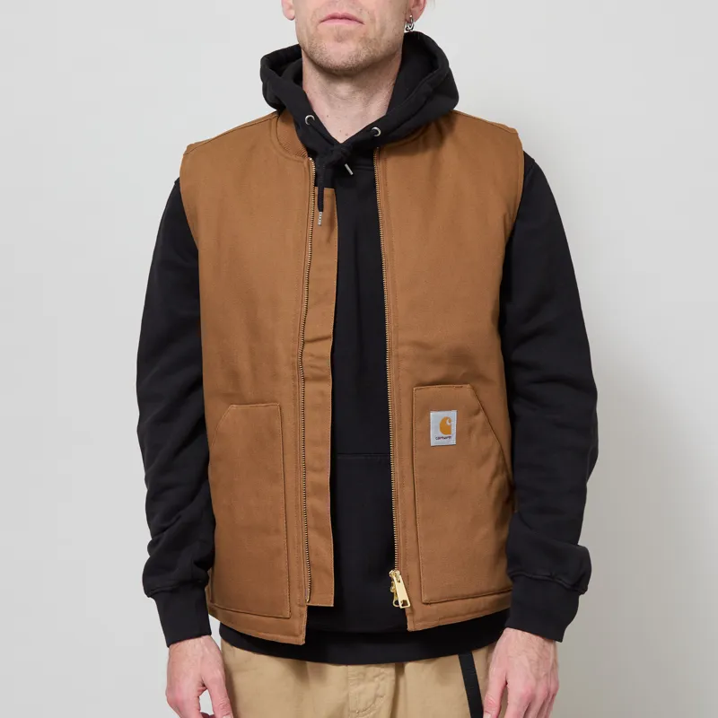 Carhartt WIP Classic Vest Hamilton Brown Rigid