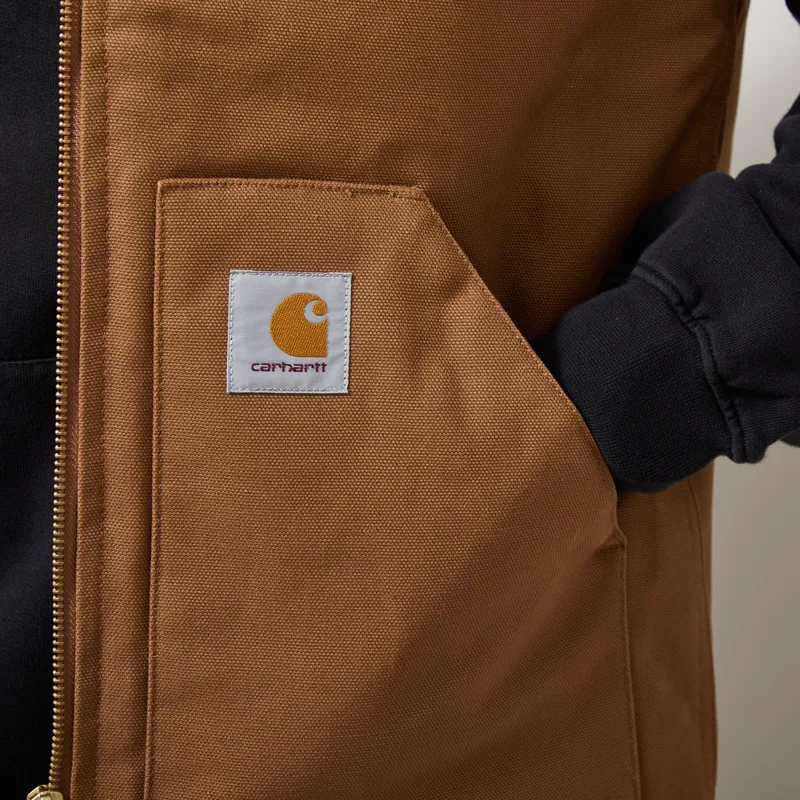 Carhartt WIP Classic Vest Hamilton Brown Rigid-6