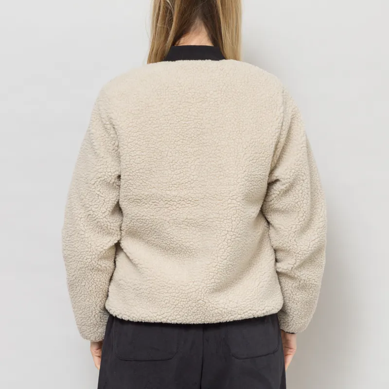 Carhartt WIP Womens Janet Liner Fleur De Sel Black-3