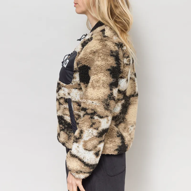 Carhartt WIP Womens Janet Liner Wild Dog Jacquard Black-3