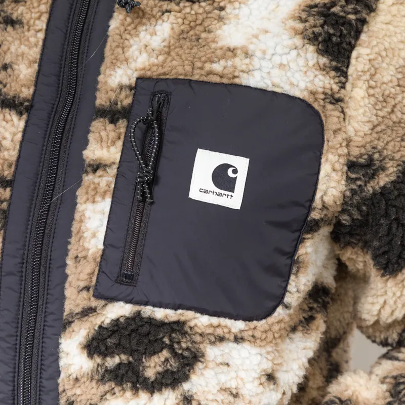 Carhartt WIP Womens Janet Liner Wild Dog Jacquard Black-7