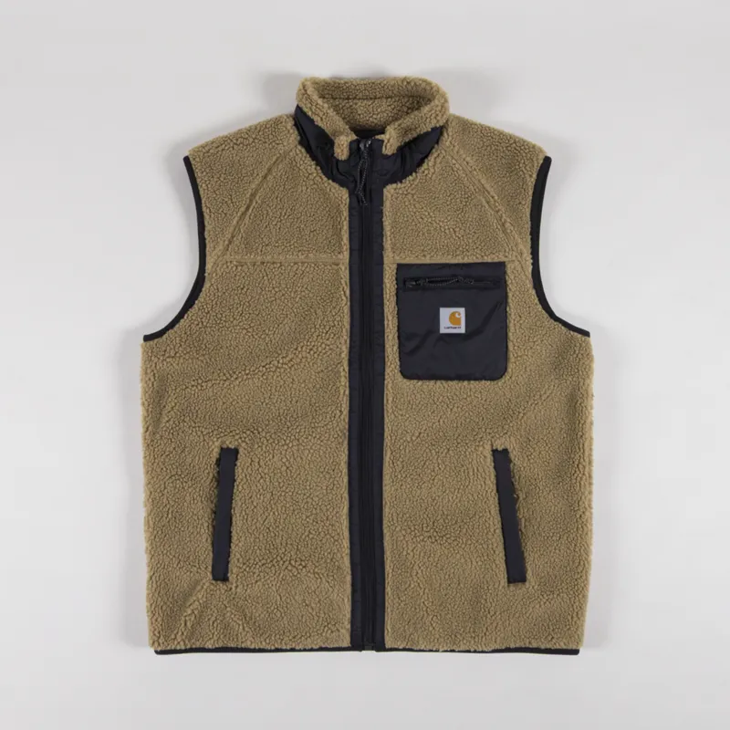 Carhartt WIP Prentis Vest Liner Leather Black