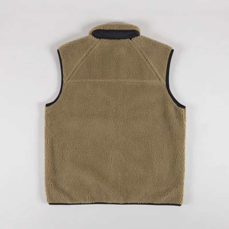 Carhartt WIP Prentis Vest Liner Leather Black-2