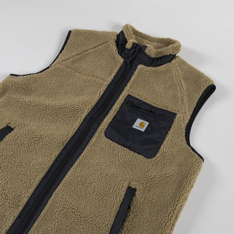 Carhartt WIP Prentis Vest Liner Leather Black-3
