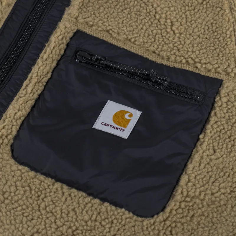 Carhartt WIP Prentis Vest Liner Leather Black-7