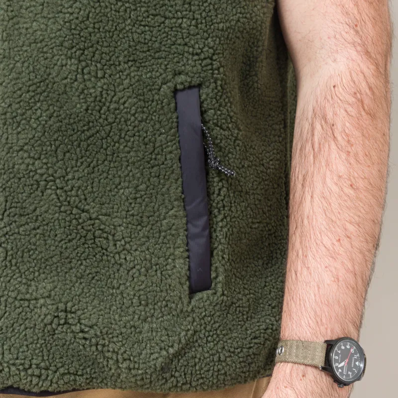 Carhartt WIP Prentis Vest Liner Opuntia Black-9