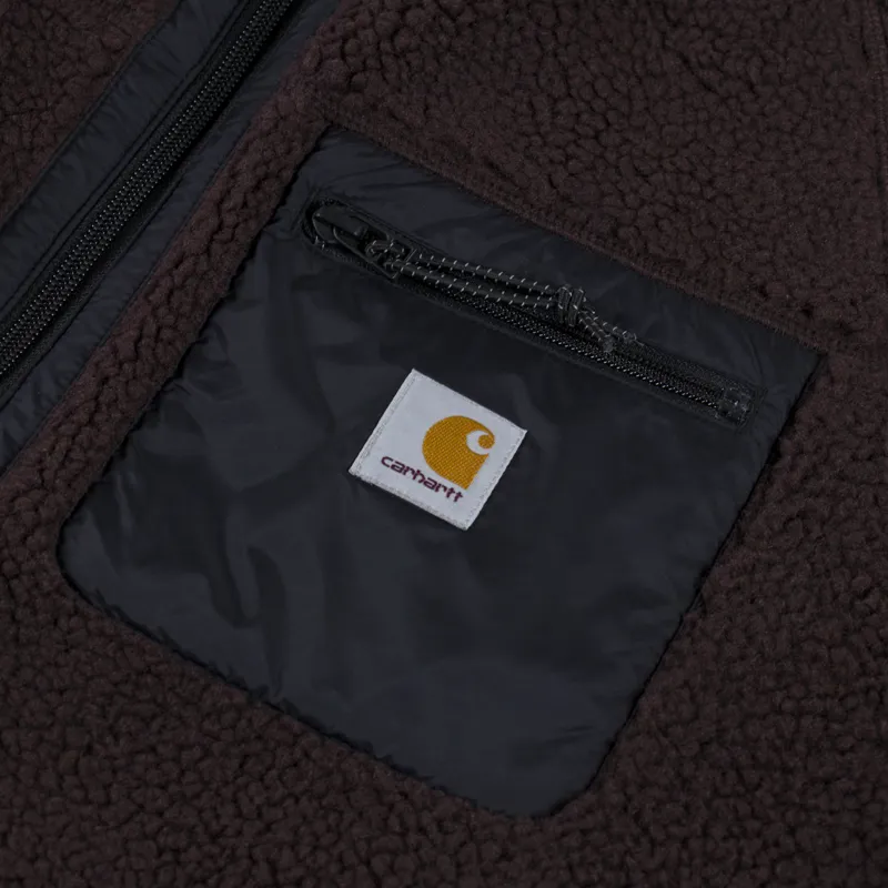 Carhartt WIP Prentis Vest Liner Palisander Black-7