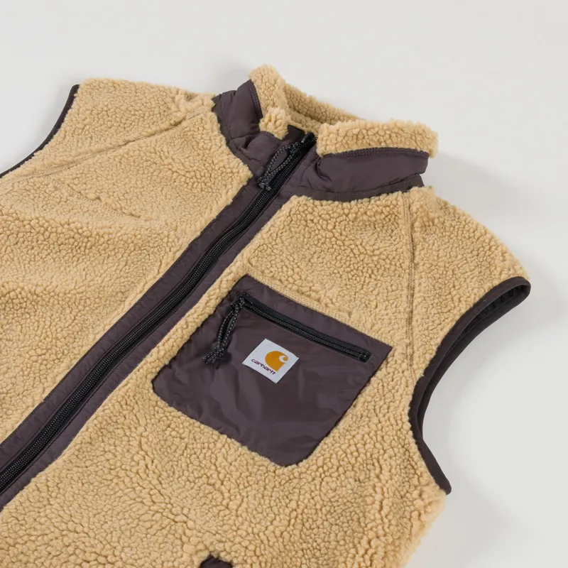 Carhartt WIP Prentis Vest Liner WIP Dusty H Tobacco-3
