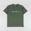 Carhartt WIP Script T Shirt Leaf Tourmaline