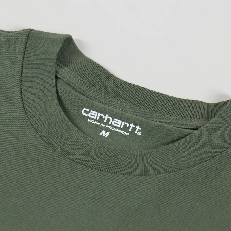 Carhartt WIP Script T Shirt Leaf Tourmaline-3