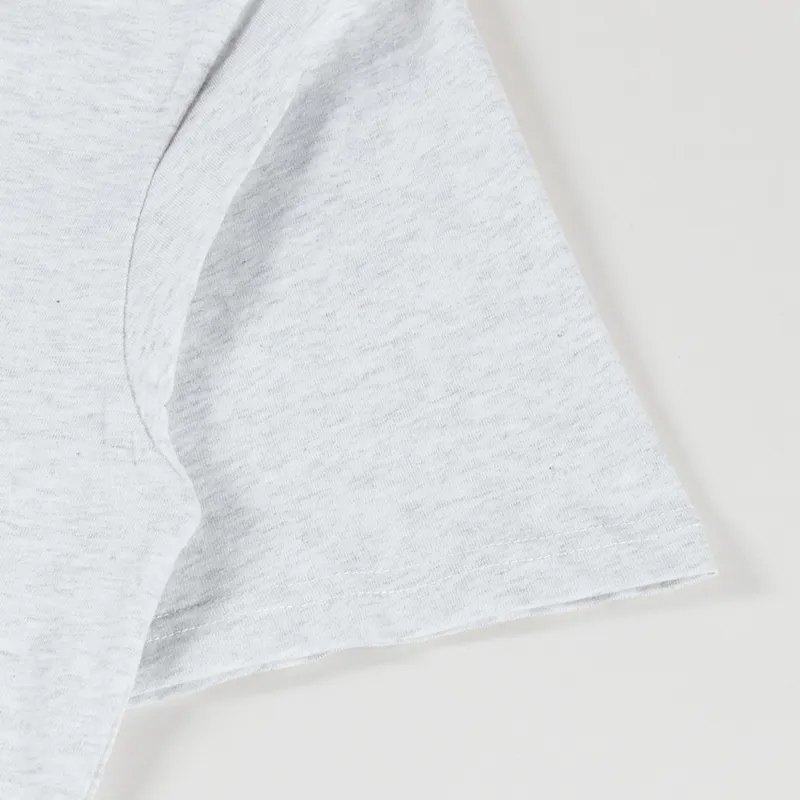 Carhartt WIP Script T Shirt Ash Heather Cozy Purple-4