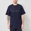 Carhartt WIP Script T Shirt Dark Navy Dark Scarab