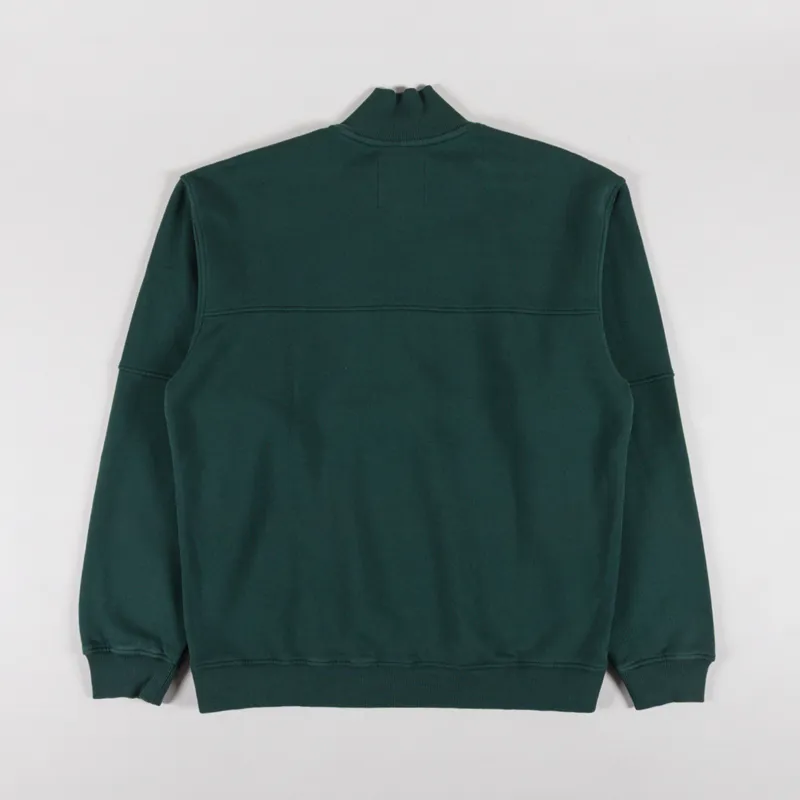 Edwin Koji Half Zip Sweat Green Gables-1