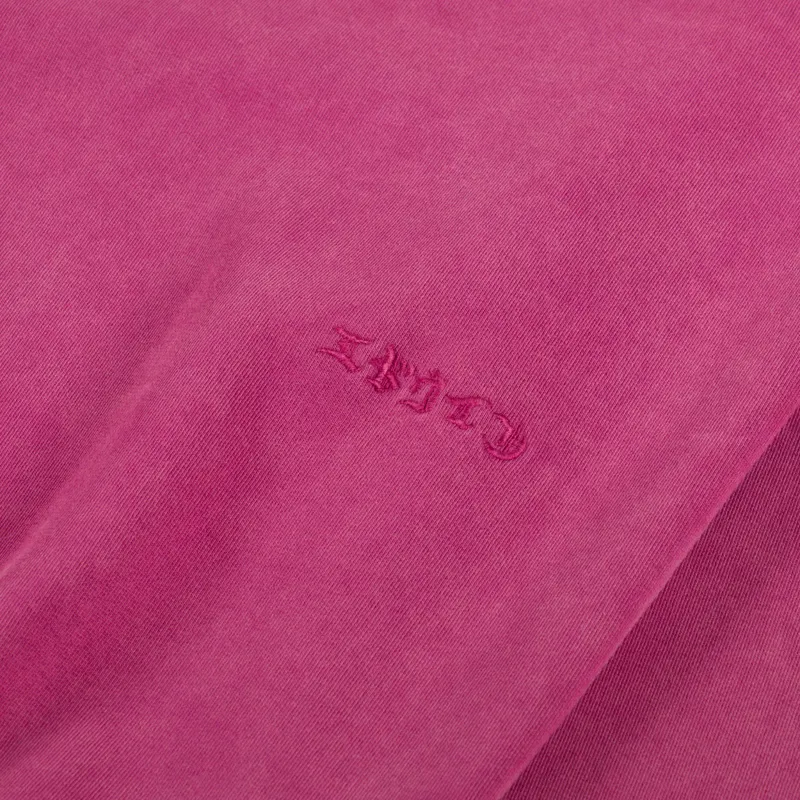 Edwin Axiom Crew Sweat Red Plum-4