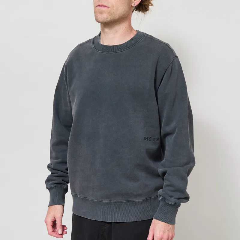 Edwin Axiom Crew Sweat Grey