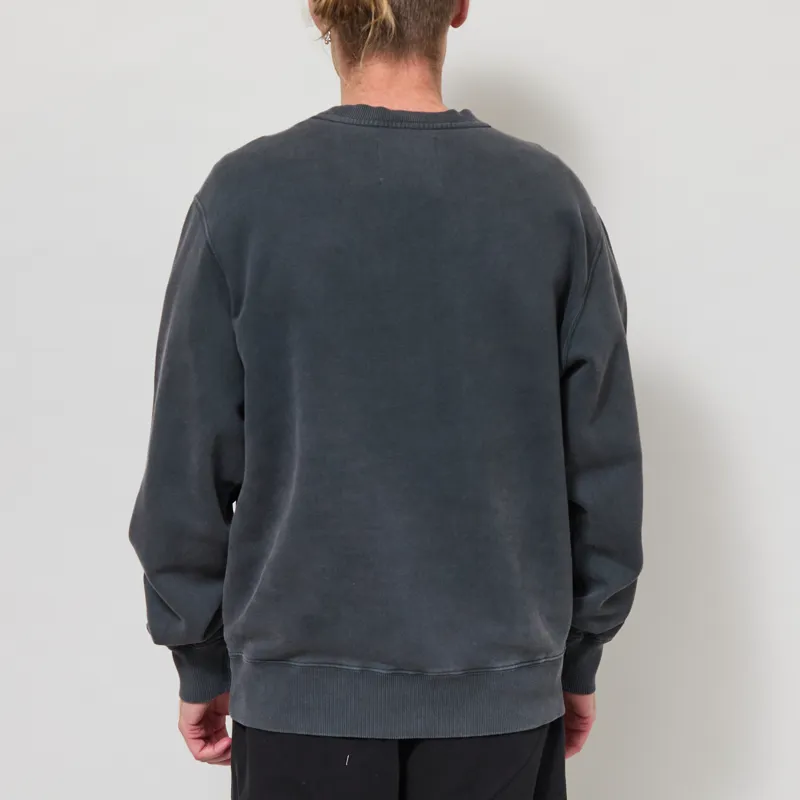 Edwin Axiom Crew Sweat Grey-2