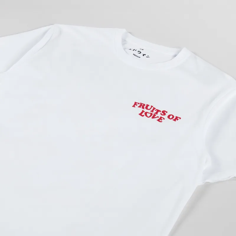 Edwin Fruits Of Love T Shirt White-3