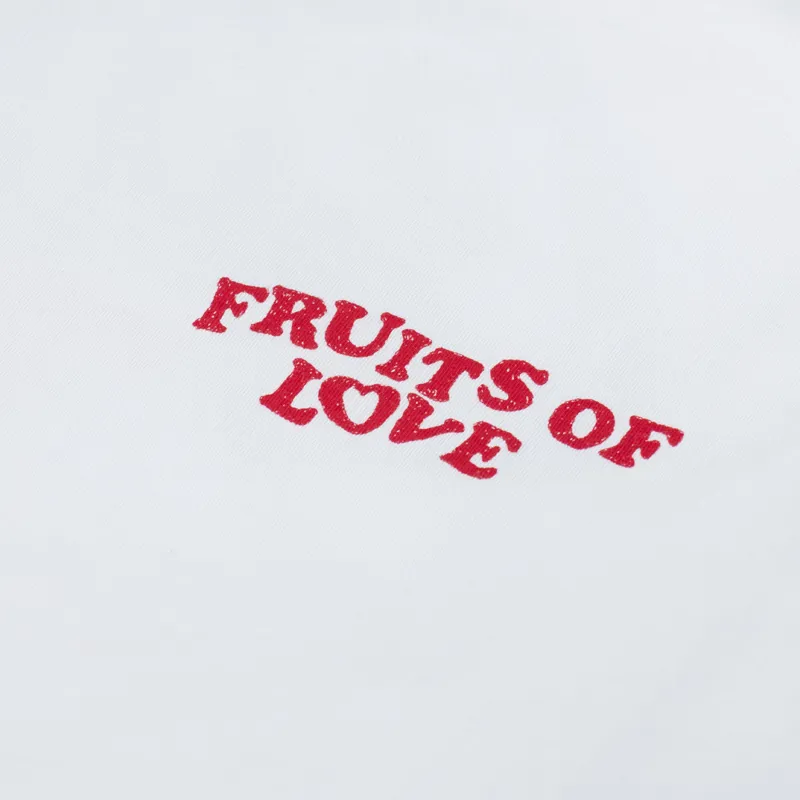 Edwin Fruits Of Love T Shirt White-5