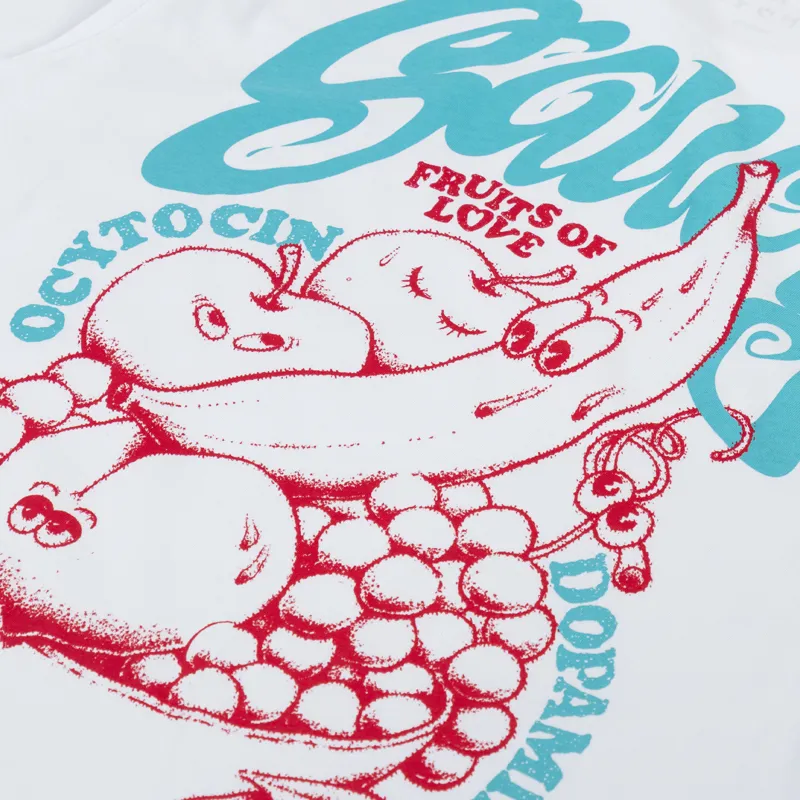 Edwin Fruits Of Love T Shirt White-4