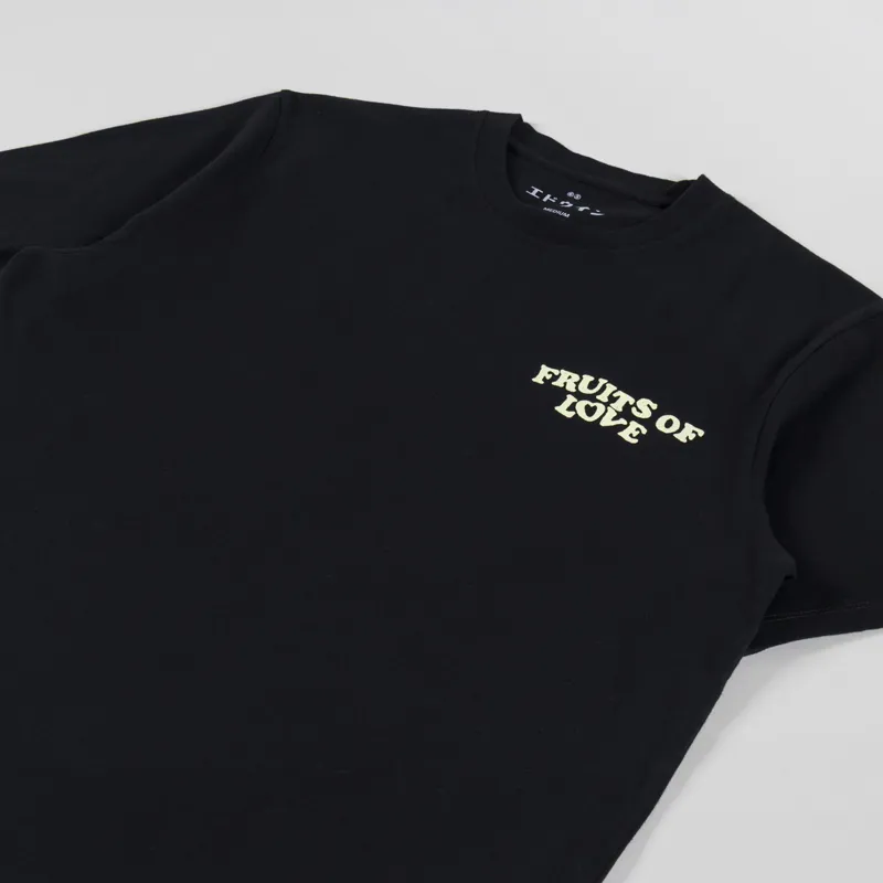 Edwin Fruits Of Love T Shirt Black-3