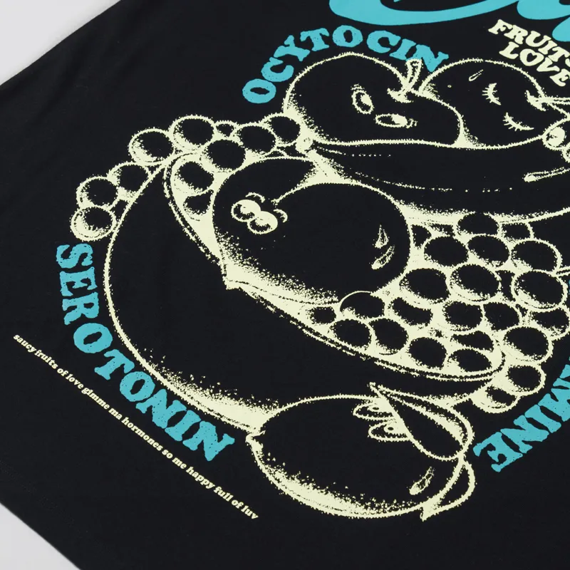 Edwin Fruits Of Love T Shirt Black-4