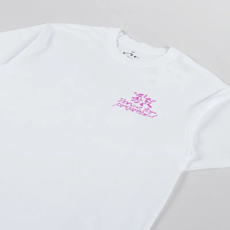 Edwin Tokyo Dance Union T Shirt White-3