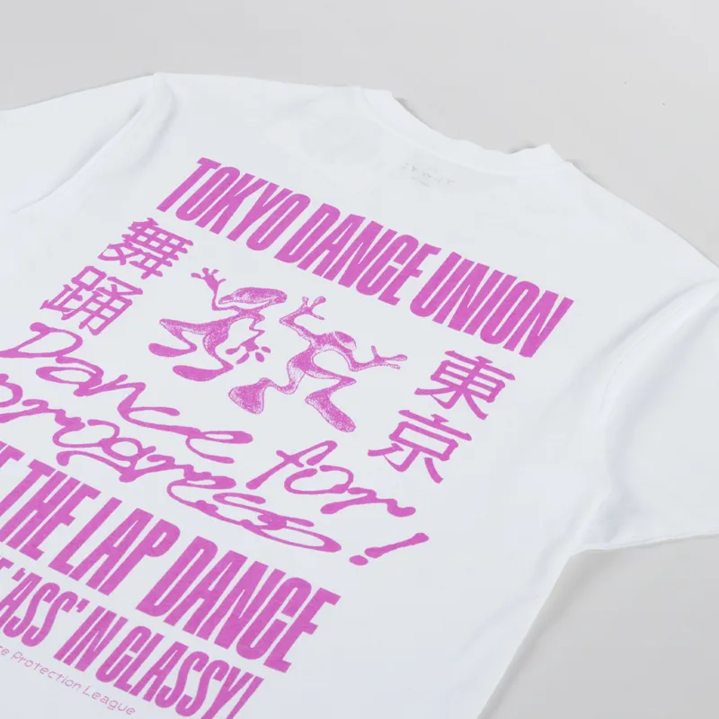Edwin Tokyo Dance Union T Shirt White-2