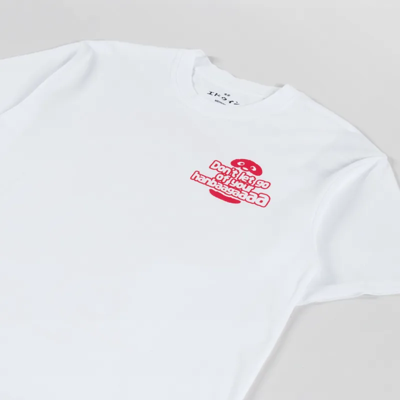 Edwin Tanuki T Shirt White-3