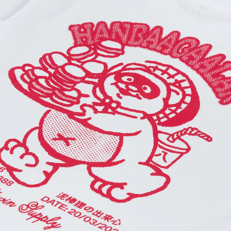 Edwin Tanuki T Shirt White-4