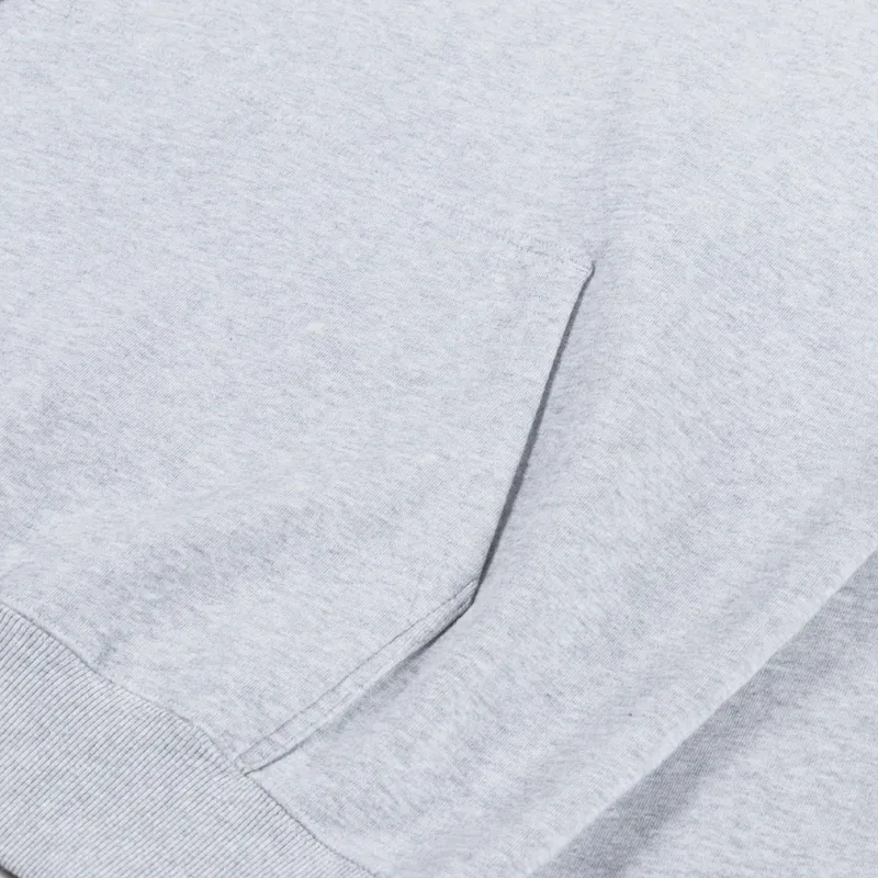 Edwin Sunset On Fuji San Hoodie Grey Marl-5