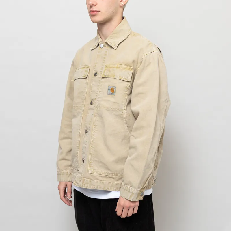 Carhartt WIP OG Arctic Jacket Dusty H Brown Chalk Wash-1