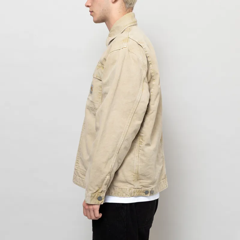 Carhartt WIP OG Arctic Jacket Dusty H Brown Chalk Wash-2