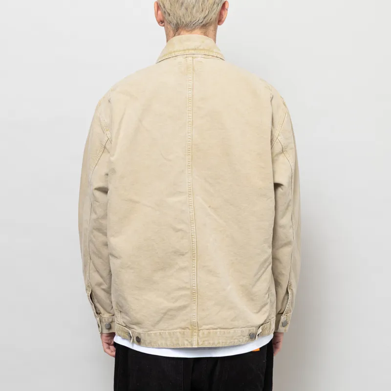 Carhartt WIP OG Arctic Jacket Dusty H Brown Chalk Wash-3